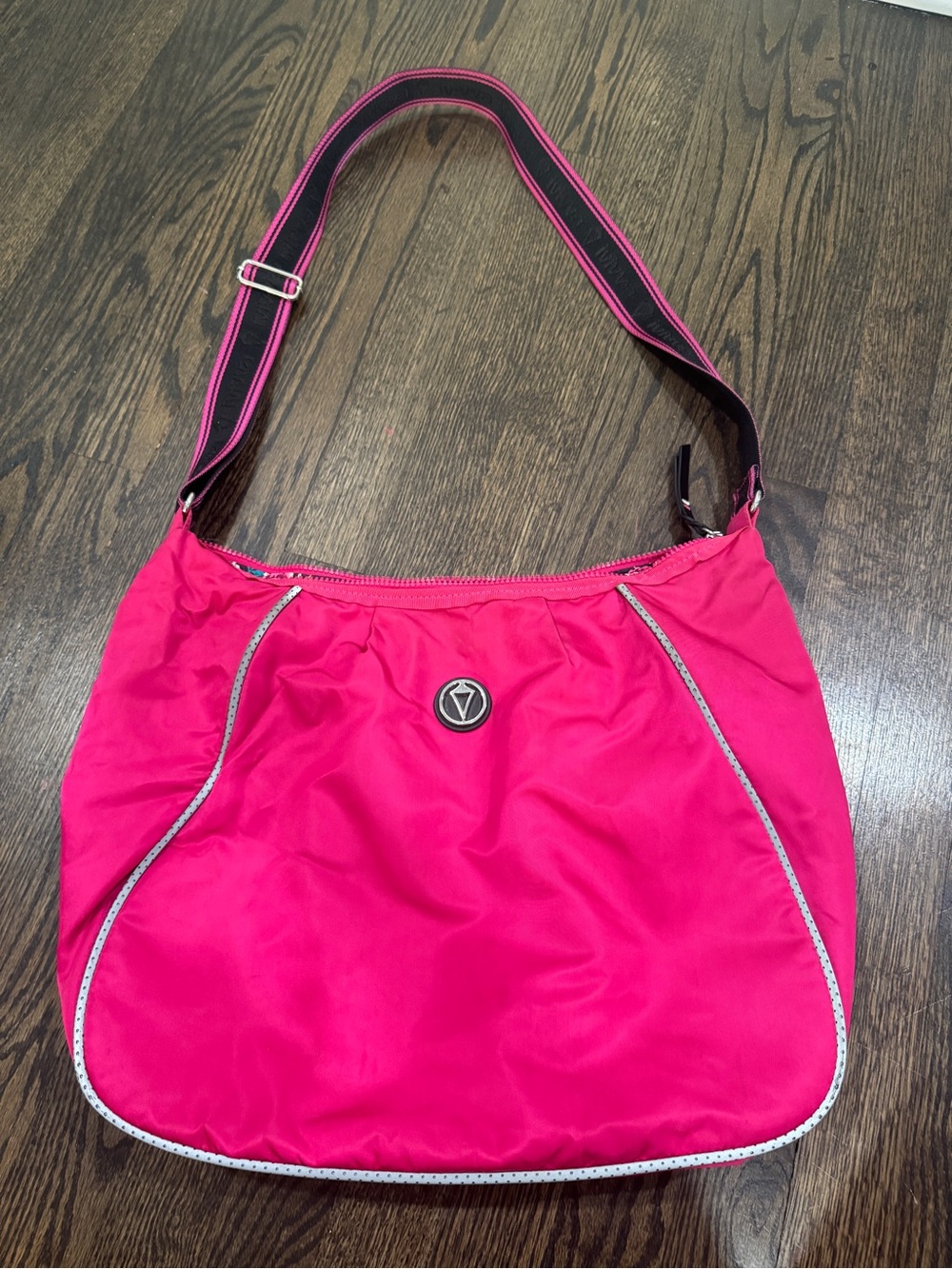 Ivivva Lululemon Floral Hot Pink Duffle Bag